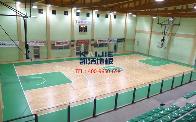 籃球館運動木地板驗收標準——凱潔地板