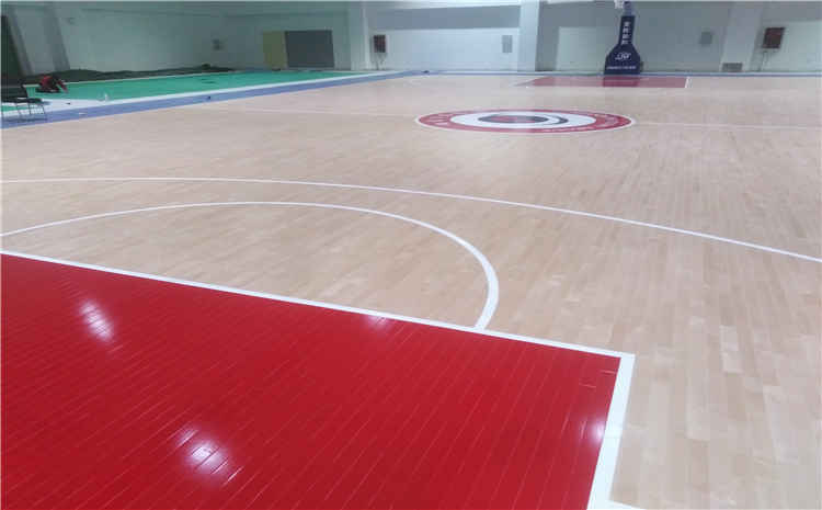 山東宇信公司員工活動(dòng)中心籃球木地板項(xiàng)目