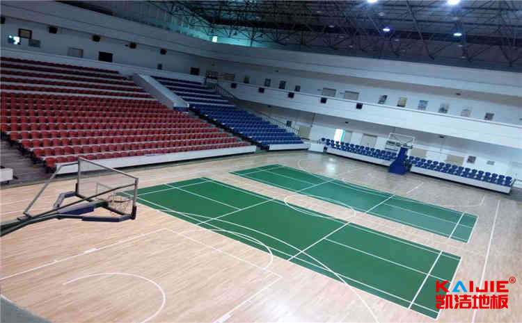 沈陽硬木企口體育地板施工技術