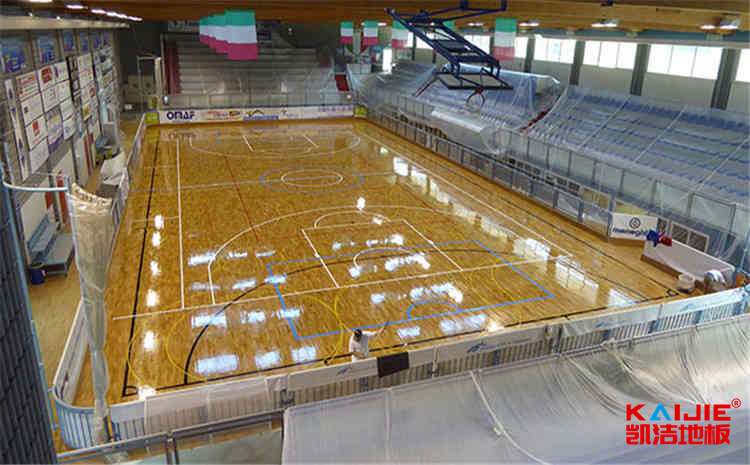 室內風雨操場木地板施工方案